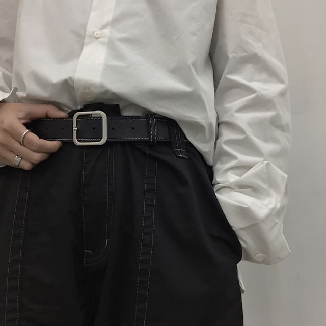 Banash - Faux Leather Belt