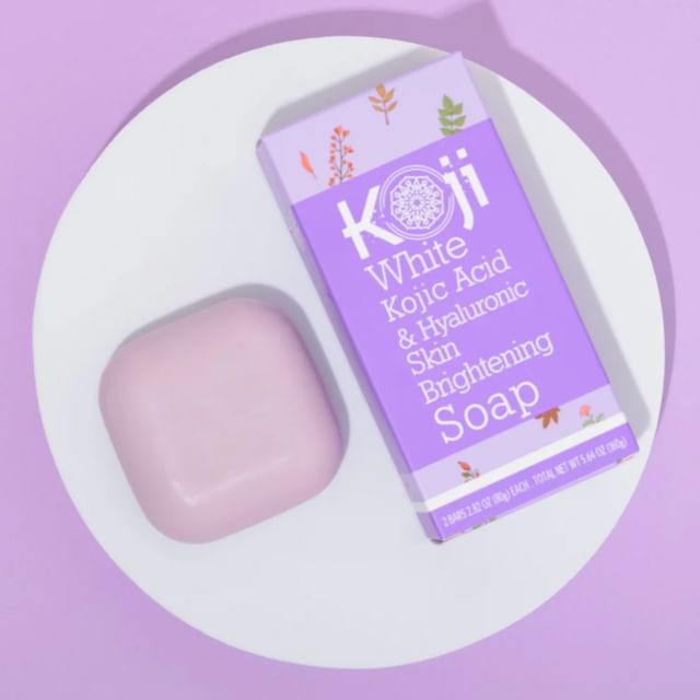 Koji White-Kojic Acid Hyaluronic Acid Brightening Soap - Savon éclaircissant