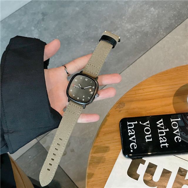 Qoo10 - New Arrival Fashion Brand Supreme Moschi Leather Watch