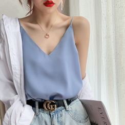 Shiodome - Genuine Silk Camisole Top Shiodome - Genuine Silk Camisole Top