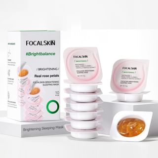 FOCALSKIN - Brightening Sleeping Mask Set