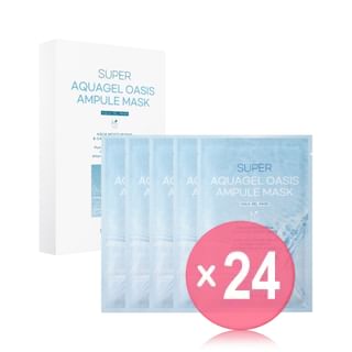 S.NATURE - Super Aquagel Oasis Ampule Mask Set (5 pcs) (x24) (Bulk Box)