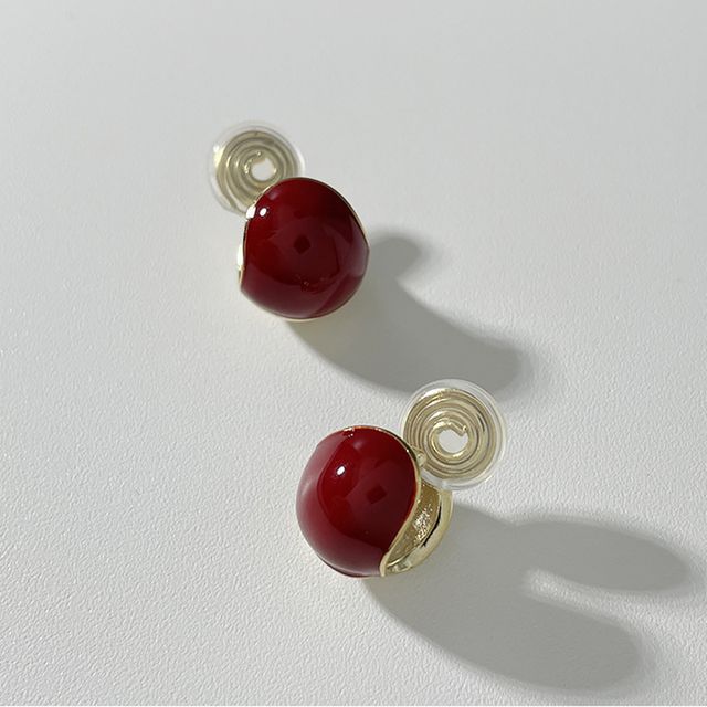 Kiren-Bead Alloy Dangle Earring