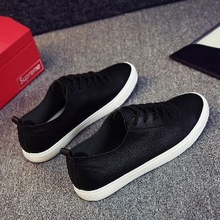 Solejoy-Faux-Leather Sneakers