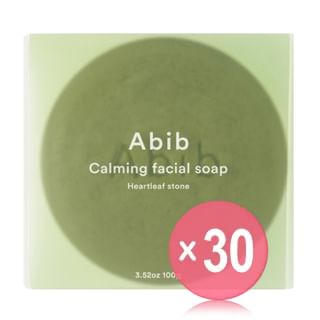 Abib - Calming Facial Soap Heartleaf Stone (x30) (Bulk Box)