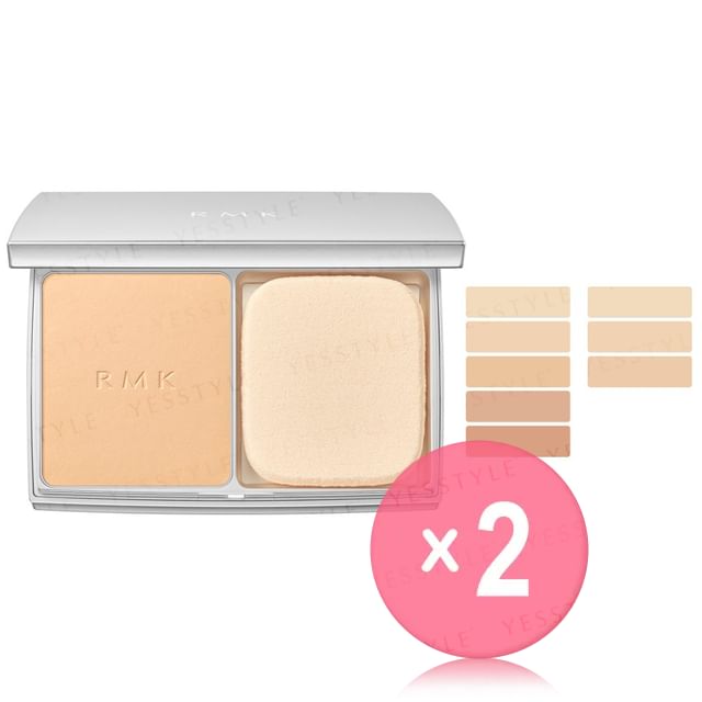 RMK-Airy Powder Foundation N 2pcs Bundle Set