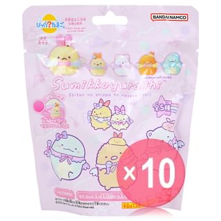 Bandai - San-X Sumikko Gurashi Bikkura Tamago Ghost Night Bath Ball 10pcs Bundle Set