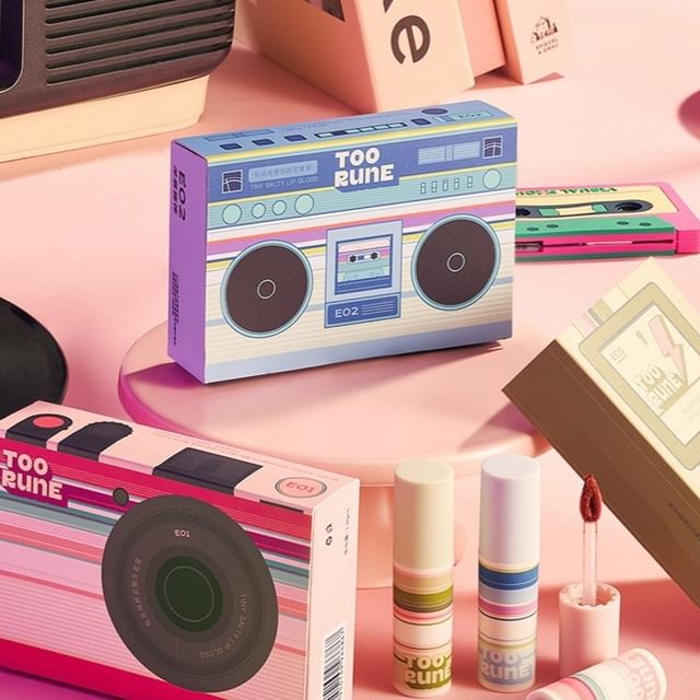 TOORUNE-Tiny Salty Limited Edition Lip Mud Set - 2 Types