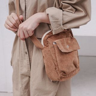 corduroy crossbody bag