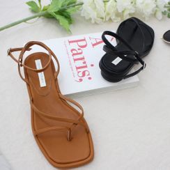 DANI LOVE - Toe-Loop Ankle-Strap Sandals DANI LOVE - Toe-Loop Ankle-Strap Sandals