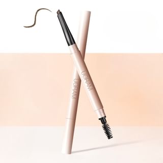 UORAM - Dual-Ended Fine Eyebrow Pen - 2 Colors