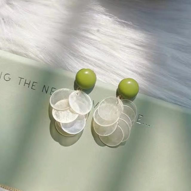 True Glam-Disc Dangle Earring