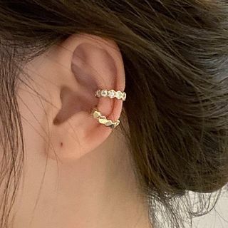 Hansha-Asymmetrical Alloy Cuff Earring
