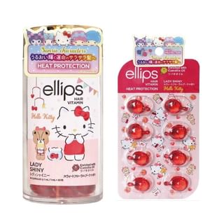 ellips - Sanrio Hello Kitty Moroccan Lady Shiny Hair Oil