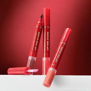 HANDAIYAN - Dual-Ended Lip Gloss & Lip Liner - 5 Colors