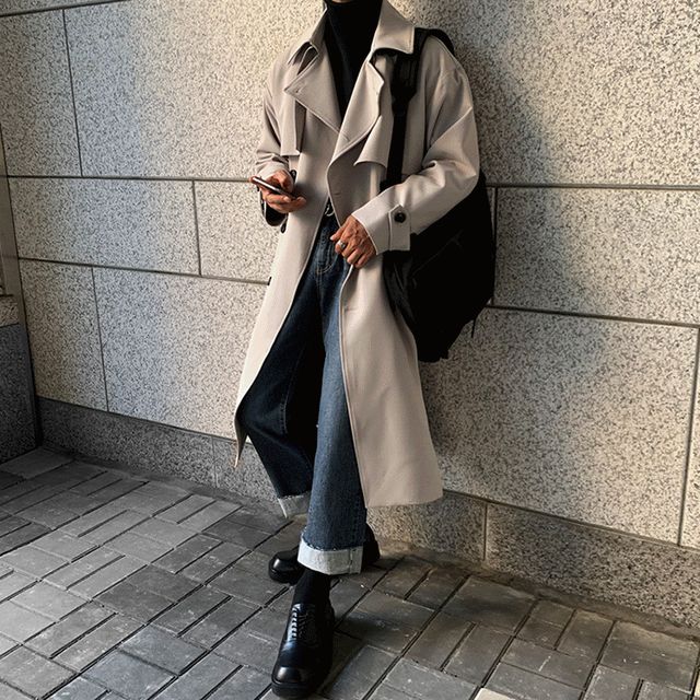 MRCYC-Double-Breasted Trench Coat