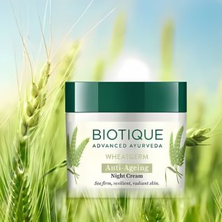 Biotique Bio Wheat Germ Anti Ageing Night Cream YesStyle