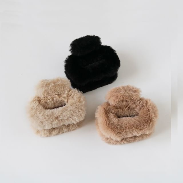 Allyrinta-Fleece Hair Claw