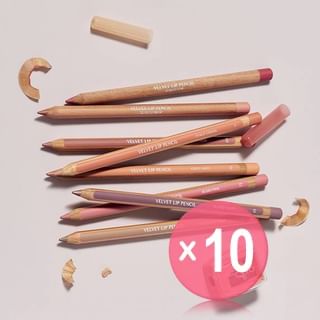 CLIO - Velvet Lip Pencil Set - 12 Colors (x10) (Bulk Box)