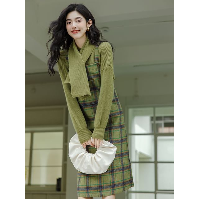 self portrait black knit bow mini dress Self-Portrait Short Sleeve Slim Fit Dress for Ladies smocked waist main image 1