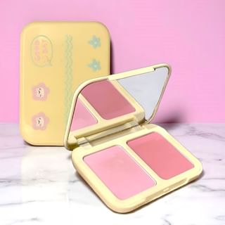 HERORANGE - 2 in 1 Hazy Sweet Blush Palette  - 8 Colors