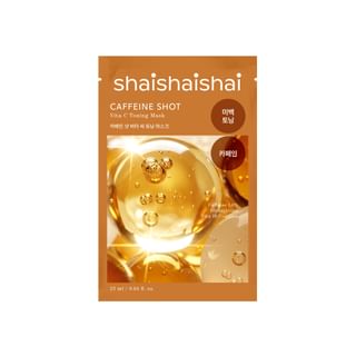 shaishaishai - CAFFEINE SHOT Vita C Toning Mask