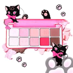 SHEDELLA - Cat Series 10 Color Eyeshadow Palette - Paw Pad