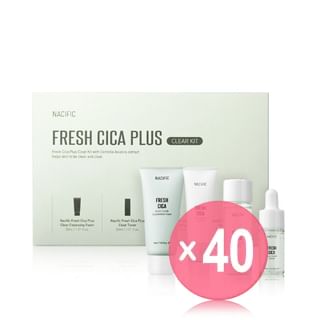 Nacific - Fresh Cica Plus Clear Kit (x40) (Bulk Box)