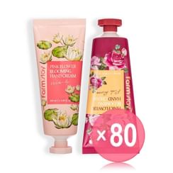Farm Stay - Pink Flower Blooming Hand Cream Set (x80) (Bulk Box)
