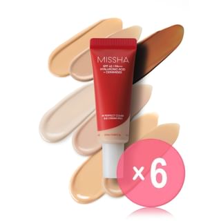 MISSHA - M Perfect Cover B.B Cream Pro Mini - 4 Colors (x6) (Bulk Box)
