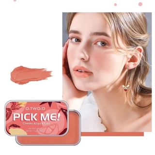 O.TWO.O - 2 in 1 Makeup Cream Blush Gel - 3 Colors