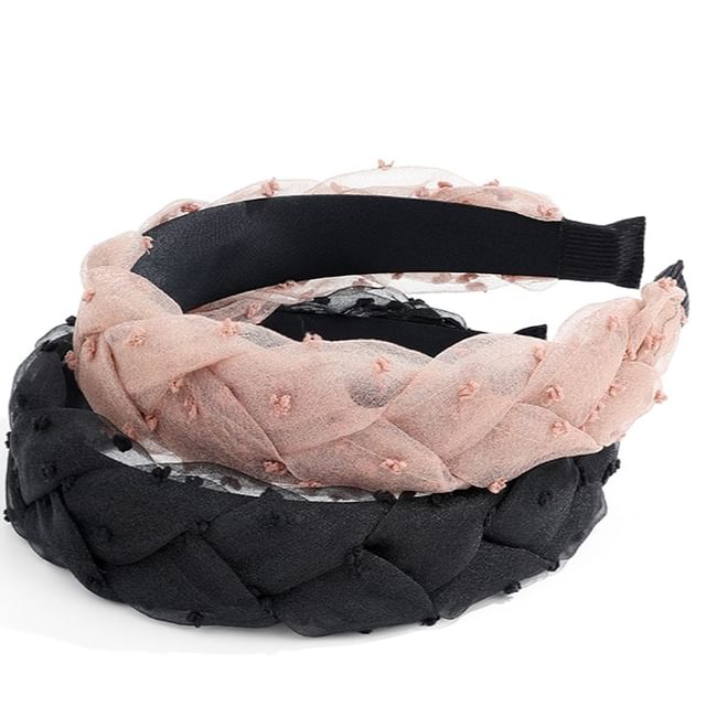 Jael-Mesh Thick Headband