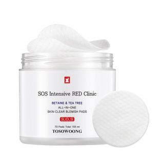 TOSOWOONG - SOS Intensive Red Clinic All-In-One Skin Clear Blemish Pads
