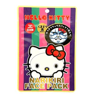 ASUNAROSYA - Sanrio Hello Kitty Narikiri Face Pack Kumadori Pink