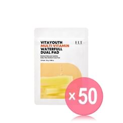 ELT COSMETICS - Vita Youth Multi Vitamin Waterfull Dual Pad Refill Only Mini (x50) (Bulk Box)