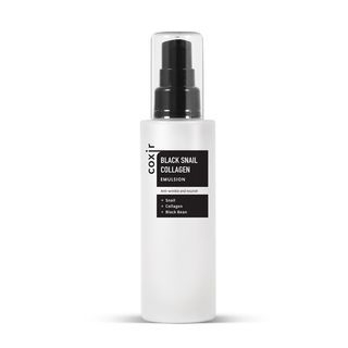 coxir-Black Snail Collagen Emulsion - Émulsion régénérante à la bave descargot et collagène-100 Ml