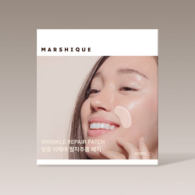 MARSHIQUE-Wrinkle Repair Nasolabial Fold Patch - Patch anti-rides sillons nasogéniens