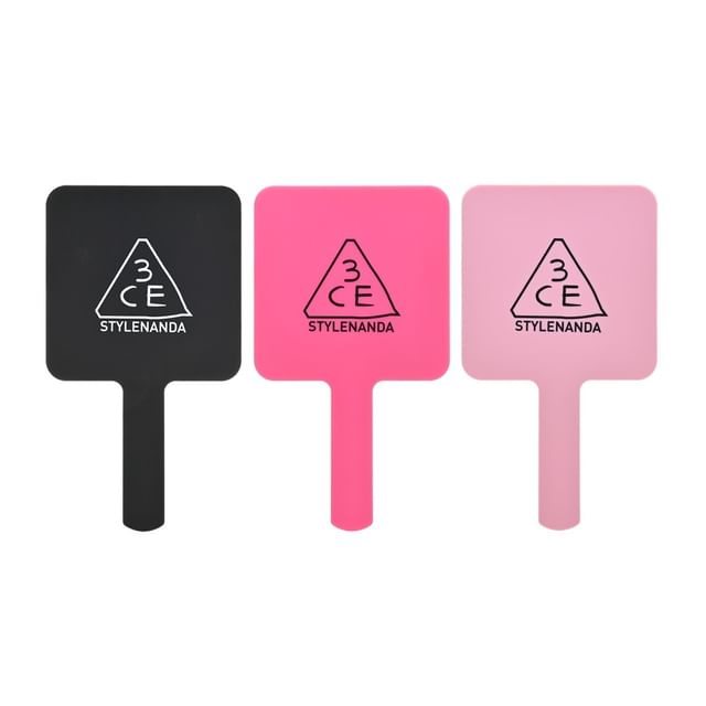 3CE - Square Mini Hand Mirror - 3 Colors | YesStyle