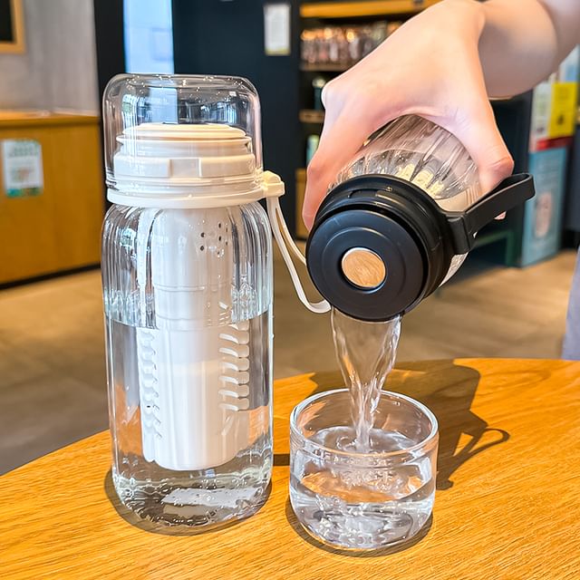 Choyce-Glass Drinking Bottle with Tea Infuser