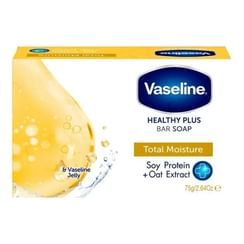 Vaseline - Healthy Plus Bar Soap Total Moisture Soy Protein + Oat Extract