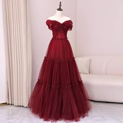 sachin and babi light blue dress Yesfashion Women's Maternity Dresses Velvet Retro V-Neck A-Line Holiday  Wedding Guest Evening Dress main image 0