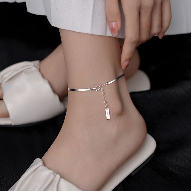 Toinianimos-Sterling Silver Anklet