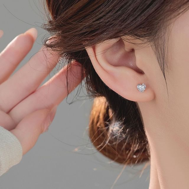 pexrl jewelry-CZ Stud Earring