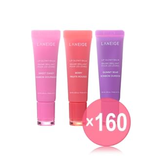 LANEIGE - Lip Glowy Balm - 3 Types (x160) (Bulk Box)