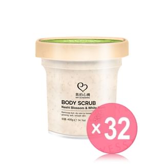 My Scheming - Nashi Blossom & White Musk Body Scrub (x32) (Bulk Box)