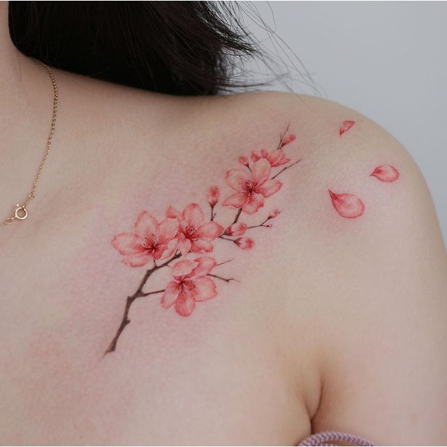 Star of the Day - Floral Print Waterproof Temporary Tattoo | YesStyle