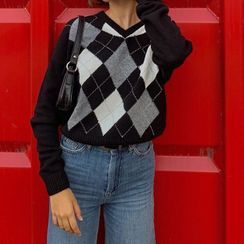 BrickBlack - Argyle Sweater BrickBlack - Argyle Sweater