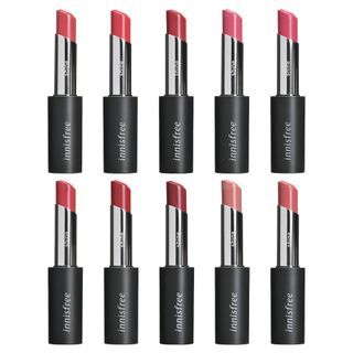 innisfree - Real Fit Shine Lipstick - 10 Colors