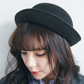 BAIMOMO - Woolen Fedora Hat | YesStyle