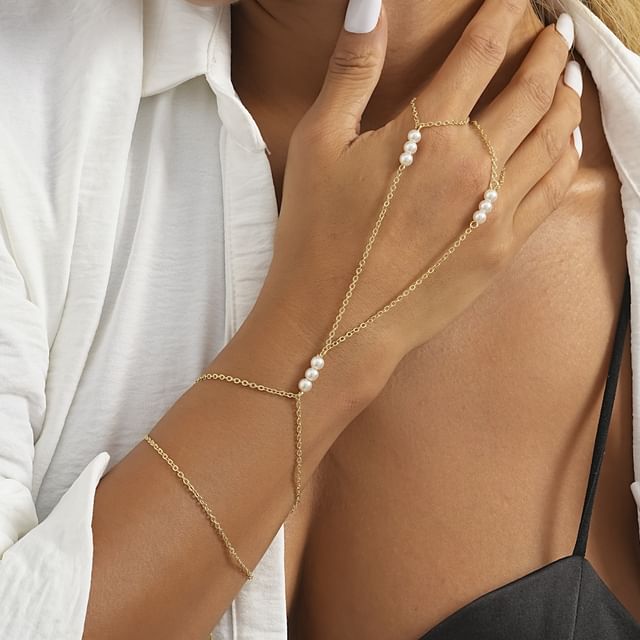 Bolgivy-Beaded Hand Chain